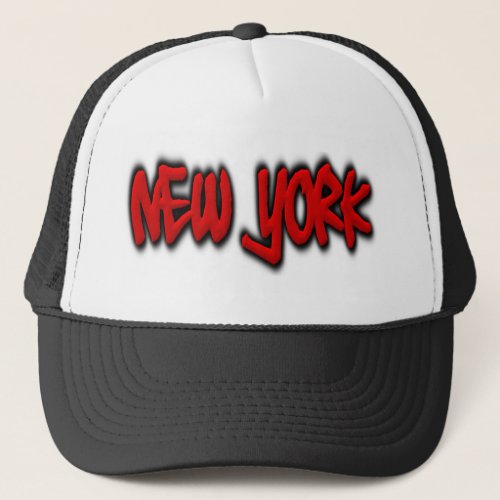 New York Graffiti Trucker Hat