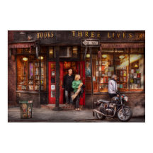 New York - Greenwich Village - Three Lives Books