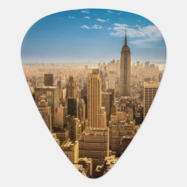 New York Guitar Pick (Front)