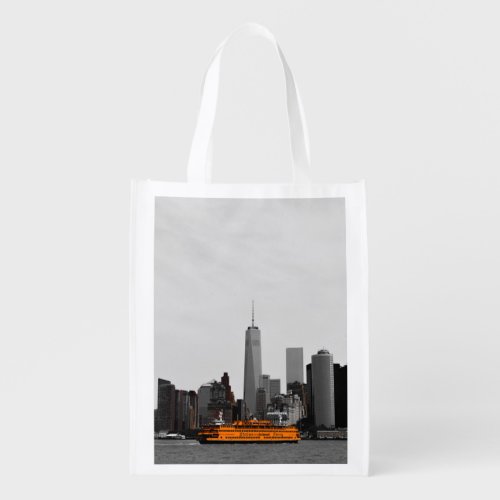 New York Harbor  Grocery Bag