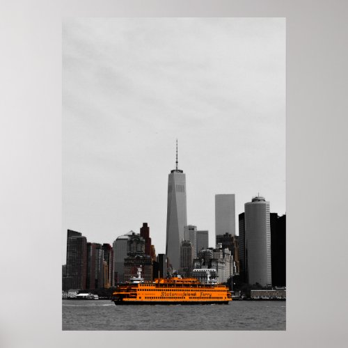 New York Harbor Poster