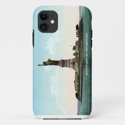 New York Harbor Statue of Liberty iPhone 11 Case