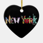 New York Heart Ornament at Zazzle