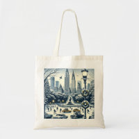 New York Holiday Elegance - Customizable Christmas