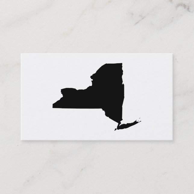 New York in Black and White Business Card (Front)