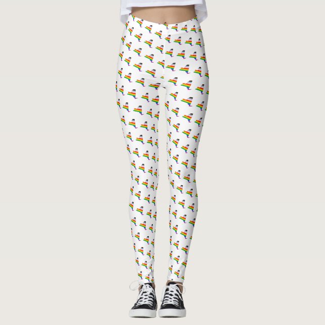 New York Inclusive Pride Leggings (Front)