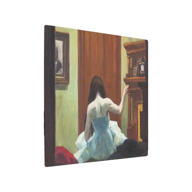 New York Interior | Edward Hopper | Metal Print (Angled)