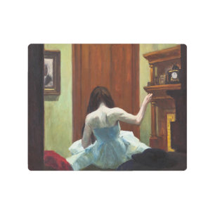New York Interior Edward Hopper Metal Print