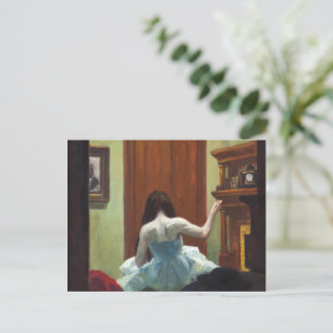 New York Interior Edward Hopper Postcard