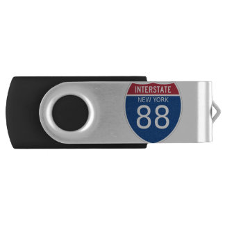 New York Interstate Sign Flash Drive