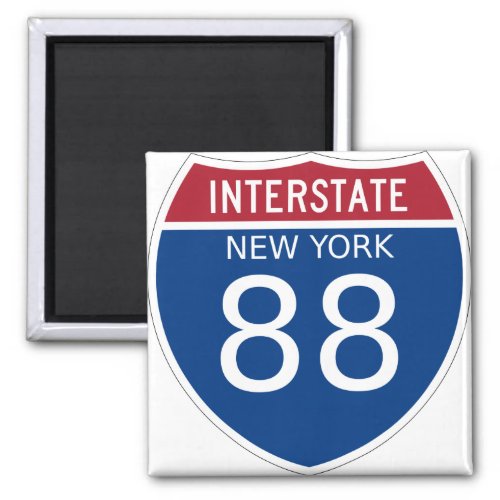 New York Interstate Sign Magnet