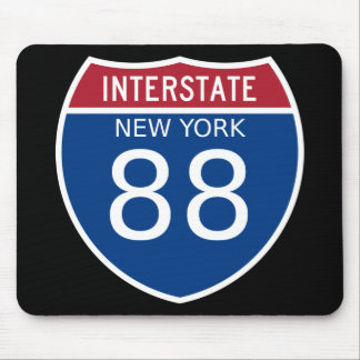 New York Interstate Sign Mouse Pad