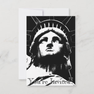 New York Invitations Personalized New York RSVP