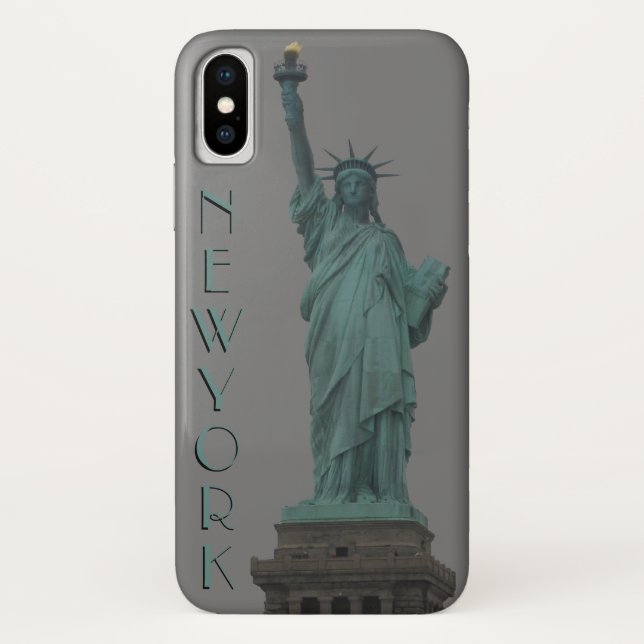 New York iPhone Case Statue of Liberty Souvenir (Back)