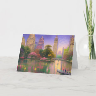 New York is one of the most iconic and vibrant cit Note Card