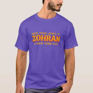 New York Jews for Zohran For New York City funny T-Shirt