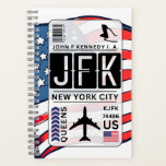 New York JFK Airport Notebook
