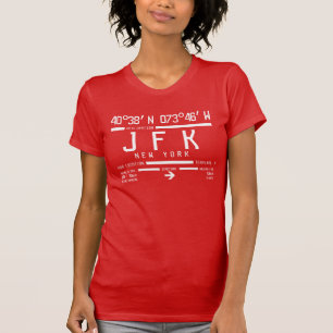 New York JFK International Airport Code T-Shirt