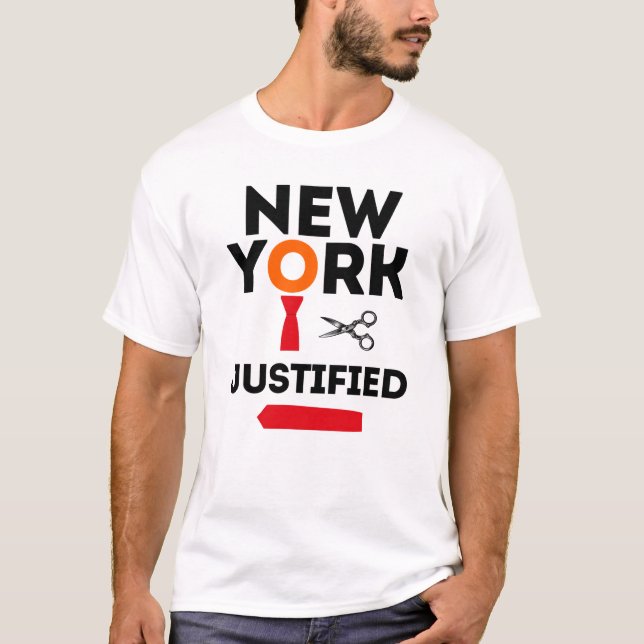 New York Justified, Guilty Convictions T-Shirt (Front)