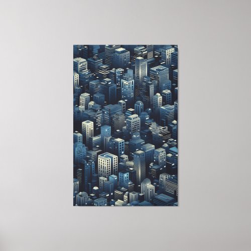 New York Kaleidoscope Canvas Print