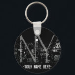 New York Key Chain Customized New York Souvenirs<br><div class="desc">New York Souvenir Key Chain New York Landmark Key Chains & NY Gifts for Men, Women, Kids, Home & Office New York Gifts featuring the New York Skyline Souvenirs Design by Artist / Designer Kim Hunter. See www.kimhunter.ca for more Souvenirs & Gifts Online.</div>