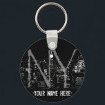 New York Key Chain Customized New York Souvenirs<br><div class="desc">New York Souvenir Key Chain New York Landmark Key Chains & NY Gifts for Men, Women, Kids, Home & Office New York Gifts featuring the New York Skyline Souvenirs Design by Artist / Designer Kim Hunter. See www.kimhunter.ca for more Souvenirs & Gifts Online.</div>