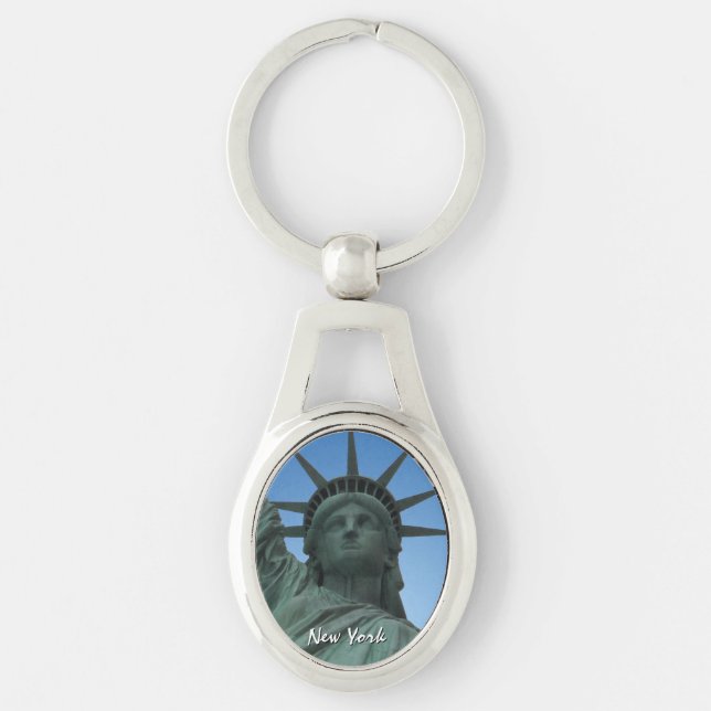 New York Key Chain Statue of Liberty NYC Souvenirs (Front)