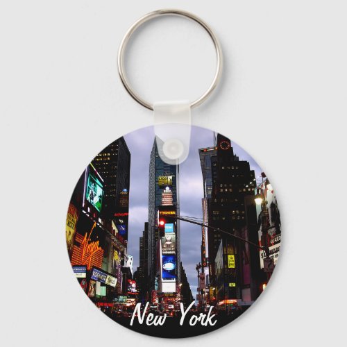 New York Key Chain Times Square City Lights Gifts