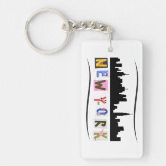 New York Keychain