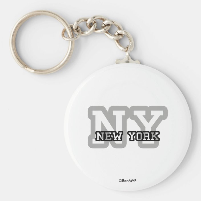 New York Keychain