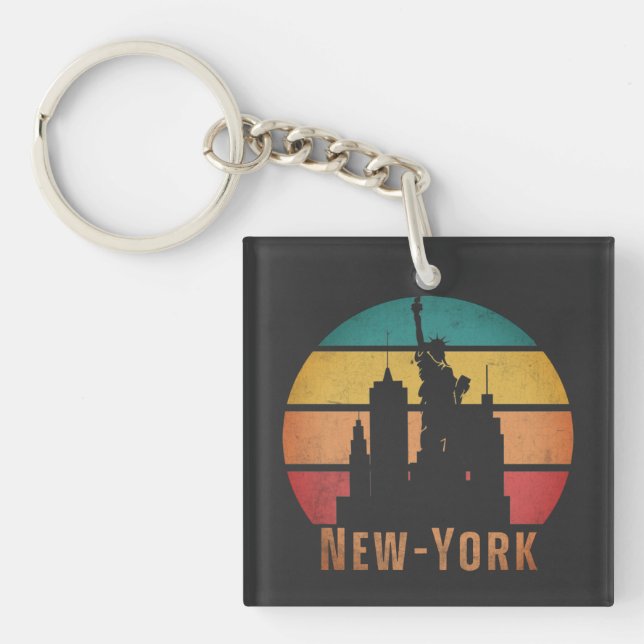 New York Keychain (Front)