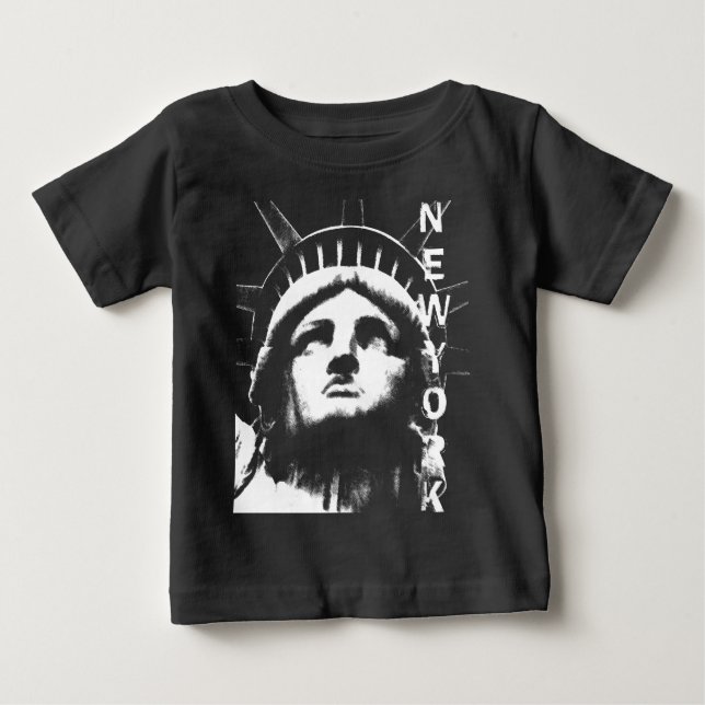 New York Kid's Hoodie Statue of Liberty Kid Shirt (Front)