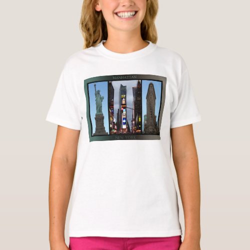 New York Kids Sweatshirt New York Landmarks Shirt