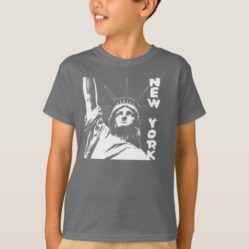 New York Kids Sweatshirt Statue of Liberty Shirt