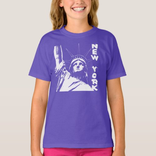 New York Kids Sweatshirt Statue of Liberty Shirt