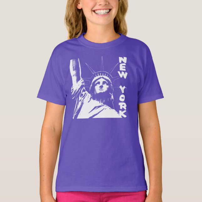 New York Kid's Sweatshirt Statue of Liberty Shirt (Front)