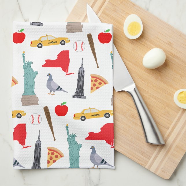 New York Kitchen Towel (Quarter Fold)