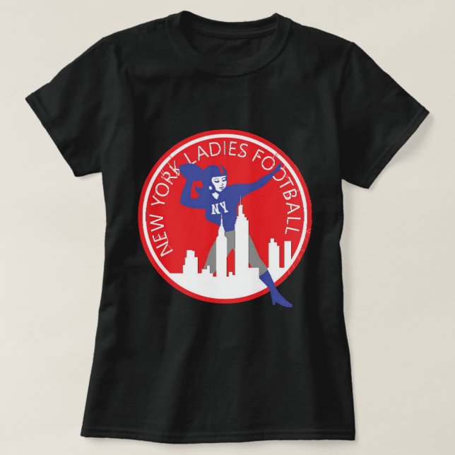 New York Lady Giants  T-Shirt (Design Front)