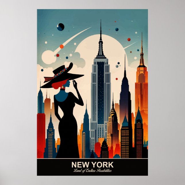 New York: Land of Endless Possibilities Poster (Front)
