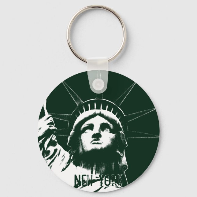 New York Landmarks Key Chain New York Souvenirs (Front)