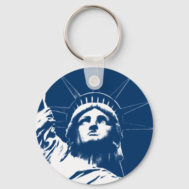 New York Landmarks Key Chain New York Souvenirs (Front)