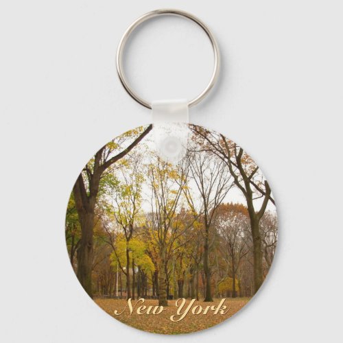 New York Landscape Key Chain New York Souvenirs