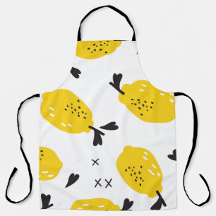 New York Lemons: Vintage Cut-Outs Apron