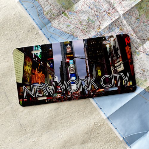 New York License Plate Custom New York Souvenirs