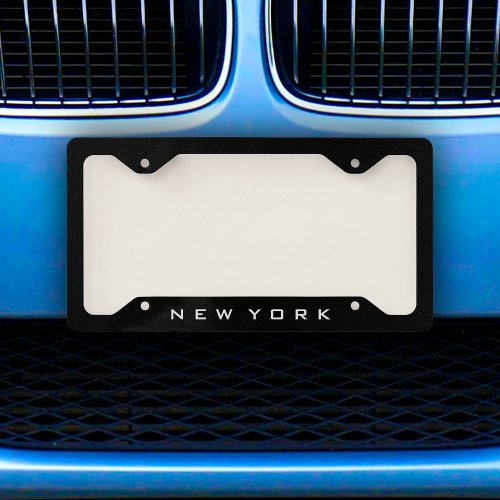 New York  License Plate Frame