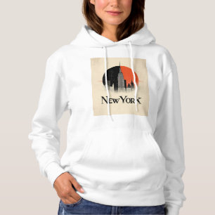 New York Limited Edition – 1960s Style Graphic Hoodie