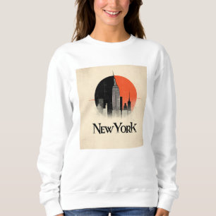 New York Limited Edition – 1960s Style Graphic Sweatshirt