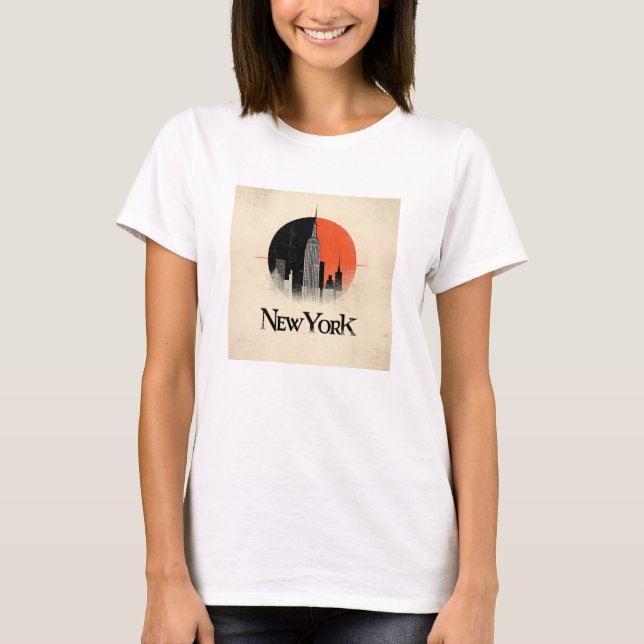 New York Limited Edition – 1960s Style Graphic T-Shirt (Front)