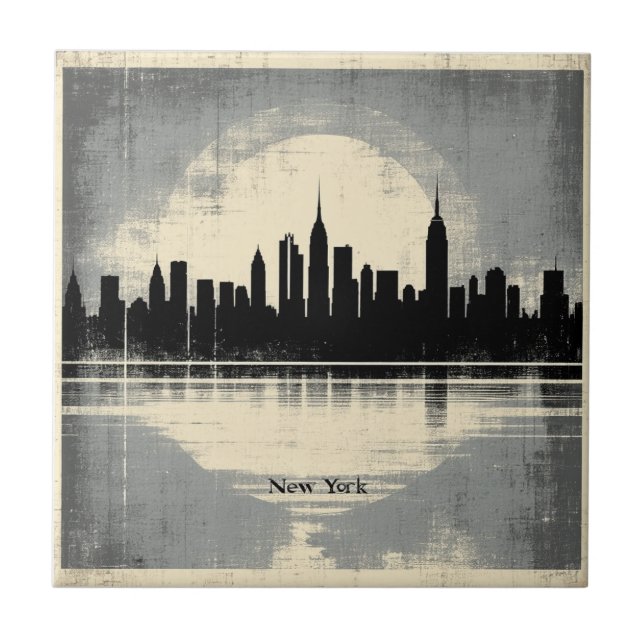 New York Limited Edition – 781 Copies Ceramic Tile (Front)