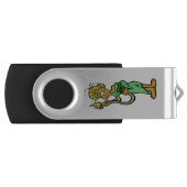 New York Lion Cartoon USB Flash Drive (Front)